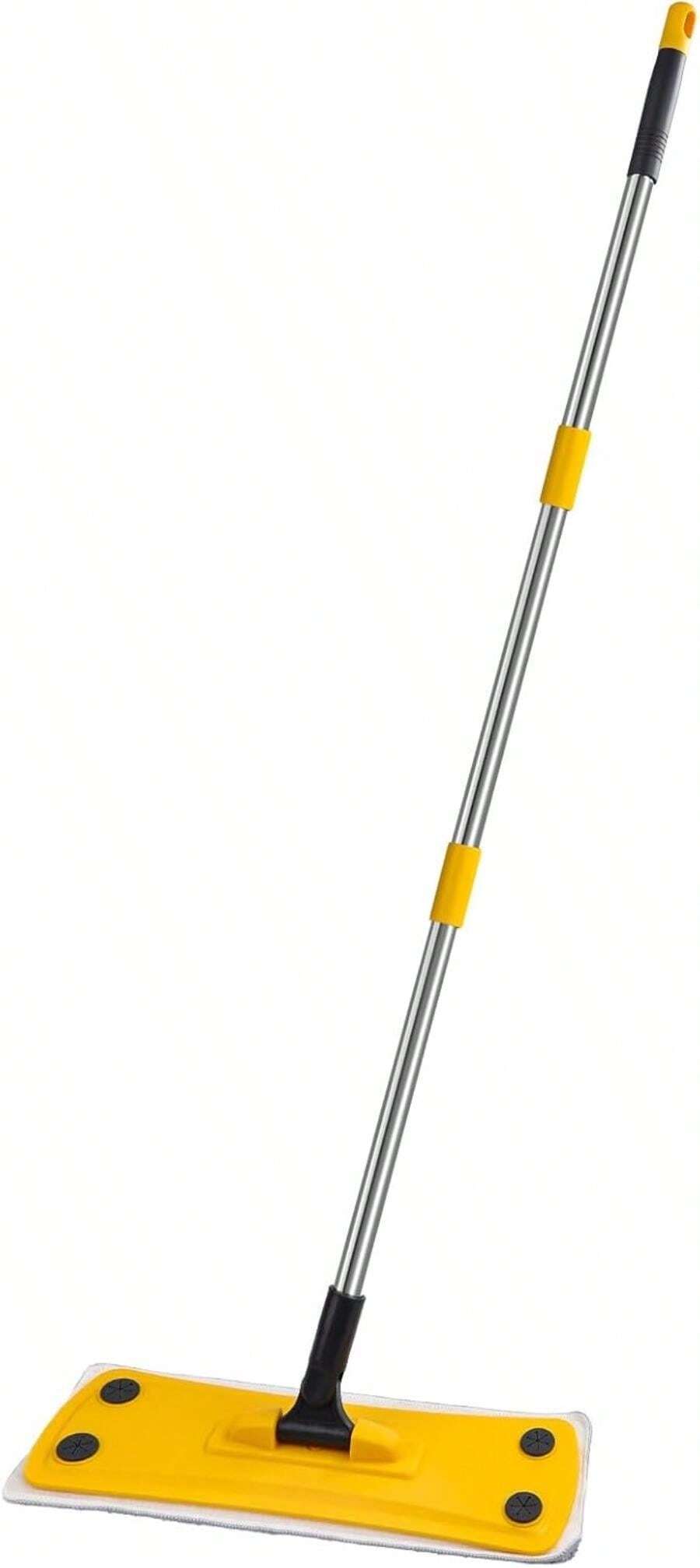 Qimedo MOP Z1,Flat Mops For Floor Cleaning With Long Handle, Home Floor Cleaning Tool Mop For Wood\/Tile\/Laminate\/Marble - A - 查看 1