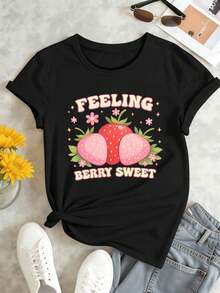 Women T-Shirts - Black - View 2