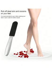 Stainless Steel Foot Callus Remover With 10 Replacement Pads, Professional Foot Care Tool For Removing Dead Skin And Calluses, Includes Electric Foot Grinder Accessory And Manual Foot Scraper, Smooths Feet In Seconds, Suitable For Home Foot Spa, Beauty Salon And Travel, Ideal For Diabetic Patients, Athletes And Elderly Foot Care, Perfect Gift For Mother's Day And Valentine's Day - Multicolor - View 7