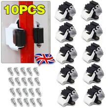 10 Pack Clip Mop Broom Holder Brush Handle-Tool Hanger Wall Mounted Storage Rack New Arrival Fast Shipping UK - A - 查看 1
