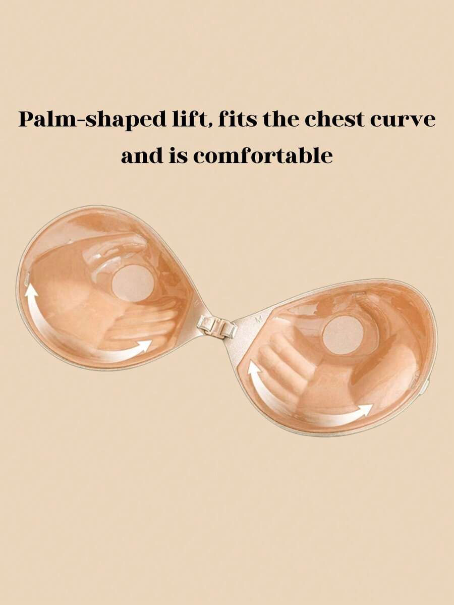 1/2pcs Invisible Lift Bra, Small Size Adhesive Lift Bra, Women Bras & Bra Accessories - Multicolor - View 1