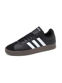 Giày thể thao nam Adidas VL COURT cổ thấp, giày casual, giày mũi chữ T, ID3712, sản xuất năm 2026. - màu đen - Xem 2