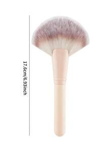 1 cọ trang điểm lớn mềm mại, dùng để tán kem nền, má hồng, highlight, hoặc bất kỳ dụng cụ trang điểm nào khác. - Nhiều màu - Xem 2
