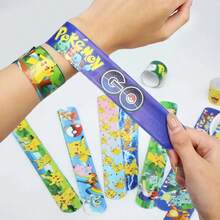 pokemon 宝可梦手链，拍拍圈手链，卡通毛绒手链，拍拍圈，生日礼物 - 彩色 - 查看 5