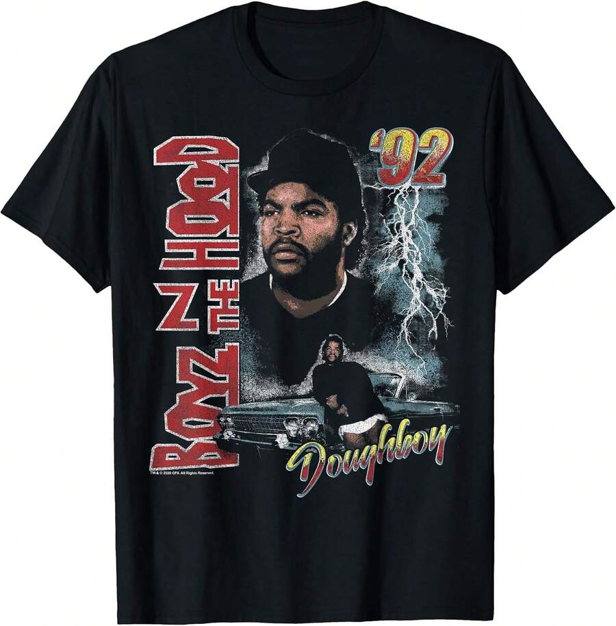 Doughboy Poster Short Sleeve T-Shirt - 黑色 - 查看 1