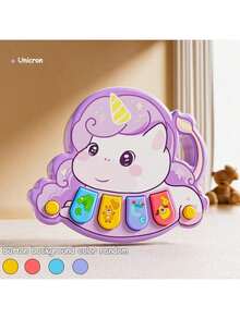 Cute Animal Shaped Baby Piano Toy, Electronic Keyboard With Colorful Keys And Animal Patterns - Interactive Music Learning Toy For Infants 6 Months+, Promotes Motor Skills And Cognitive Development, Fun And Design - Multicolor - View 15