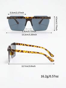 1 Set Frameless Children's Fashion Glasses, Minimalist Suitable For Boys And Girls, Party, Holiday, Travel, Decoration, Daily Accessory, Photography Prop - Multicolor - View 5