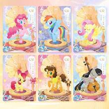 Hasbro 我的小马宝莉卡片收藏 - 闪亮月亮系列全盒装，第五波，官方授权收藏品，友谊就是魔法系列，是女孩生日派对和聚会的理想之选 - 彩色 - 查看 5