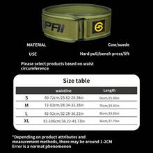 GINGPAI Professional Weightlifting Belt For Women And Men, Squat Deadlift Powerlifting Gym Training Waist Support With Compression Quick-Fasten Hook And Loop - Multicolor - View 5