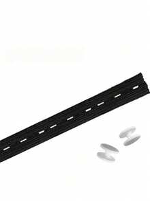 1PC Shirt Anti-Channelling Formal White Collar Suit Shirt Clip For Men And Women Universal Shirt No Trace Invisible Fixed Belt Anti-Wrinkle(The Length Is About 80cm, And The Error Of Artificial Materials Is About 3-5cm) - Multicolor - View 9