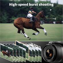 NBD 16X Optical Zoom Digital Camera, 64MP High Pixel, 5K Video Support, Auto Focus, Wi-Fi APP Control, Built-In Flash, 180° Flip 2.8" Screen, Tripod Stand, Selfie Mode, 9 Shooting Modes & Filters, Includes Camera Bag, 2 Batteries, 32GB Memory Card, Ideal Gift For Photography Enthusiasts - View 5