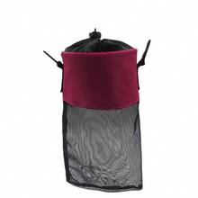 1 túi lưới đựng móc treo quần áo có móc, dây rút, túi đựng móc treo quần áo dung tích lớn, dây rút, móc treo quần áo, móc treo gỗ, túi đựng móc treo bằng vải bố. - Nhiều màu - Xem 8