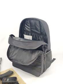 Ba lô chiến thuật kiểu quân đội Molle, dung tích 15L, chống thấm nước, thích hợp cho leo núi, cắm trại, săn bắn, có ngăn đựng laptop và dây đeo điều chỉnh được. - Hình chữ nhật - Xem 5