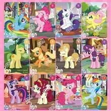Hasbro 我的小马宝莉卡片收藏 - 闪亮月亮系列全盒装，第五波，官方授权收藏品，友谊就是魔法系列，是女孩生日派对和聚会的理想之选 - 彩色 - 查看 7