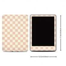 适用于 Kindle Paperwhite（第 10/11/12 代） - 美观的格子主题 | 乙烯基贴纸贴膜（仅贴纸，不含保护壳） - 查看 2