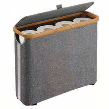 Bathroom Toilet Paper Storage Basket Toilet Paper Storage Box Bathroom Accessory Rack Visible Tissue Storage Basket - Multicolor - View 4