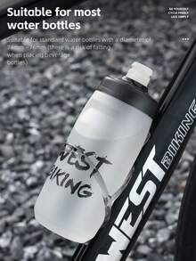 Soporte para botella de agua WEST BIKING para bicicleta de carretera y montaña, ligero, con accesorios de bicicleta coloridos y personalizados de moda - Multicolor - Ver 10