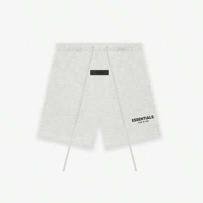 Essentials Fear Of God SS22-05 Men's Casual Sweat Shorts, Lightweight Breathable Drawstring Shorts For Fitness, Streetwear, 3 Colors