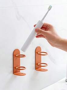 Giá treo bàn chải đánh răng gắn tường cho phòng tắm - Không cần khoan - Nhiều màu - Xem 9