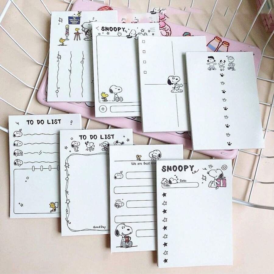 DOBBLE Bộ 2 cuốn sổ tay Kawaii - Sổ ghi nhớ không dính màu đen trắng tối giản, sổ tay bỏ túi kiểu Ins mới dành cho học sinh, sổ phác thảo và ghi chú hàng ngày. - Nhiều màu - Xem 1