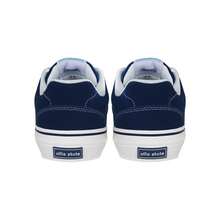 Giày trượt ván unisex Ollieskate màu xanh hải quân kiểu Campus W Series bằng da lộn và vải canvas. - Màu xanh lam - Xem 5