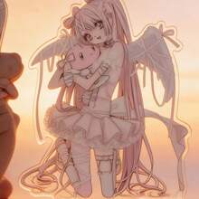 Angel High-Level Appearance Acrylic Stand Plaque, Homemade Decorative Item For Friends, Anime And Doujinshi Decoration For Desktop. - one-size - View 7