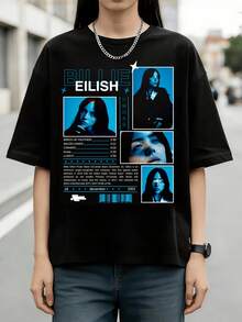 '' Album Tracklist Graphic Unisex Cotton T-Shirt - màu đen - Xem 6