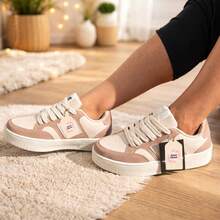 Tenis Street NB Premium Esportivo Feminino Masculino NB do 34 ao 39 Envio Imediato - Bege - Visão 1