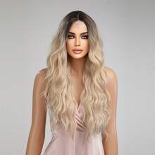 Penawaran Terbatas Holiday Flash, Wig Renda Berbentuk U 4*1, Wig Renda Serat Sintetis Tahan Panas Berkualitas Tinggi yang Bernapas, Cocok untuk Pesta Liburan, Cosplay, dan Pemakaian Sehari-hari - MultiWarna - View 16