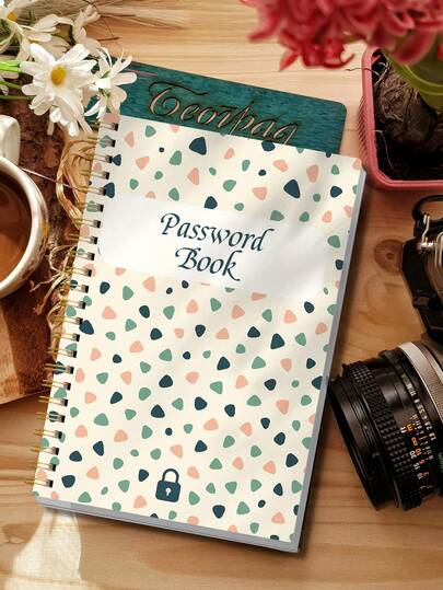 1 pieza Libro de contraseñas para personas mayores, cuaderno organizador de contraseñas A5 simple con sitios web, nombre de usuario y notas para un acceso y fácil, talla grande de 400 rastreador de inicio de sesión fácil de leer para suministros de oficina en el hogar y la escuela, regalo de aprecio al maestro Día de la Madre