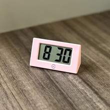KS-003 Mini LED Digital Electronic Clock, Minimalist Ins Style Silent Desk Clock, Student Desktop Decor Small Alarm Clock - 1PC - View 12