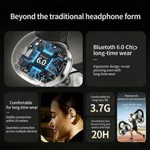 Monster AC739 New Open-Ear Bluetooth Headphones, Sports Ear-Clip Bluetooth 6.0 High-Definition Call, Leak-Proof, Comfortable Wear - View 4