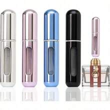 Portable Mini Refillable Perfume Atomizer Bottle, Travel Size Refillable Perfume Refill Bottle - Perfume Atomizer Refillables, Scent Pump Case, Small Perfume Spray1/2pcs Portable Mini Refillable Perfume Atomizer Bottle, Travel Size Refillable Perfume Refill Bottle - Perfume Atomizer Refillables, Scent Pump Case, Small Perfume Spray - hồng - Xem 4