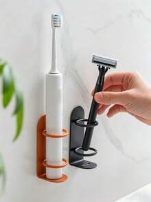 Giá treo bàn chải đánh răng gắn tường cho phòng tắm - Không cần khoan - Nhiều màu - Xem 2