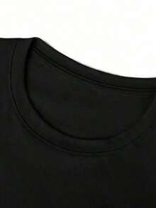 Women's Pure Cotton Casual T-Shirt: Unique Gothic Style Print, Short Sleeves And Round Neck Design. - 2 - 查看 6