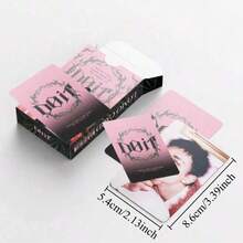 一套92张S//K///DO IT LOMO卡片收藏 - 60张照片卡和32张双面贴纸，韩粉礼物 - 彩色 - 查看 3