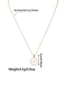 Minimalist Cross Pendant Necklace For Women, Exquisite Gift For Her, Suitable For All Seasons Wear, Daily Matching, Celebration Occasions - Style 17 - View 2