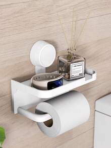 1Pc Wall Mounted Tissue Dispenser With Quick-Change Design, Heavy Duty & Waterproof, Perfect For Bathroom, Kitchen, RV, Easy Installation, Space Saving, Fits All Standard & Jumbo Toilet Paper Rolls - Multicolor - View 8
