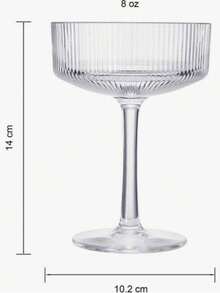 12/6/3/1 件装亚克力马提尼酒杯，10 盎司不易碎塑料香槟杯，带棱纹无柄葡萄酒杯，鸡尾酒杯套装，曼哈顿杯，适用于婚礼、生日派对和酒吧 - 彩色 - 查看 14