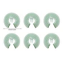 1/6 piezas Estantes de plantación de fresas verdes con tres patas robustas, marco de soporte para plantas de jardín, diseño de rejilla abierta para mejor drenaje, para plantas de fresas, para frutas y evitar la pudrición, práctico estante de almacenamiento para patio, un buen ayudante para la plantación - A - Ver 14