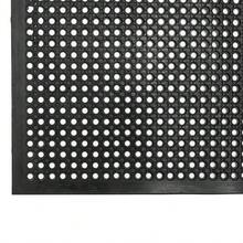 Non-Slip Rubber Mat For Kitchen 60x36 Industrial Anti-Fatigue Mat Portable - As Pic - View 5
