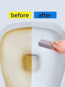 1/2pcs Pumice Stone Cleaning Brush With Handle, Effectively Removes Limescale And Calcium Deposits, Suitable For Toilet, Swimming Pool, Kitchen Sink, Grill, Bathtub, Can Be Used As Toilet Brush, Bathroom Tool, Bathroom Cleaning Accessory, Kitchen Cleaning Supply, Household Cleaning Product, Mother's Day Gift, Practical Gift, Holiday Gift - A - View 6
