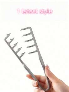 1/2/4/10Pcs Brand New All-In-One Volumizing Wide-Tooth Hair Comb - Fluffy Texture, Suitable For Men, ABS Plastic Material, Textured Grip Handle, Suitable For All Hair Types, Perfect For Home, Back To School, Travel And Vacation Essentials - Multicolor - View 21