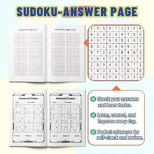 Sudoku For Kids & Teens: 4 Levels Available From Beginner To Challenge, Classic 9x9 Sudoku Puzzle Book With Clean Grids, Full Answer Key, Logic Practice And Daily Brain Training - Super Sudoku - View 7
