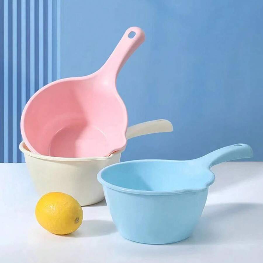 Cuchara de agua de plástico grueso de 1 pieza, cucharón de agua para baño y cocina de 1,5 L, jarra de vertido multiusos para piscina/jardín GaronaYY33 - Ver 1