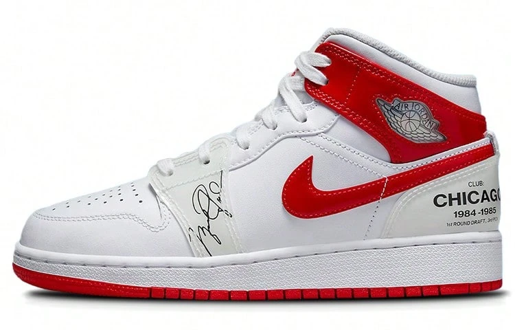 Jordan 1 Mid Rookie Season GS Same Paragraph For Men And Women - Unisex - View 1