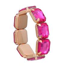 1 chiếc vòng tay vuông sang trọng 23*23mm, thích hợp cho kỳ nghỉ và tiệc tùng. - vòng đeo tay - Xem 5