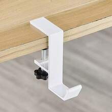 1pc/2pcs Black/White Home Cabinet Hooks, Kitchen Hooks; Suitable For Hanging Tableware, Kitchen Gadgets And Utensils; Dorm Desk Hooks; Removable Hooks; Portable Kitchen Hooks; Multi-Functional Desk Hooks - Multicolor - View 11