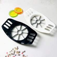 不锈钢苹果切片器，1 件装 - 黑色 - 查看 2