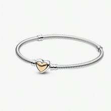 Nuevo diseño de pulsera de perla de agua dulce cultivada con estructura de hueso de serpiente, apta para hacer pulsera de plata esterlina 925, joyería elegante de moda para mujer, ideal para cumpleaños y boda - Plateado - Ver 8